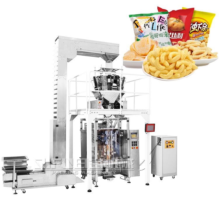 Автоматическая вертикальная упаковочная машина весы комбинации Multihead Weigher