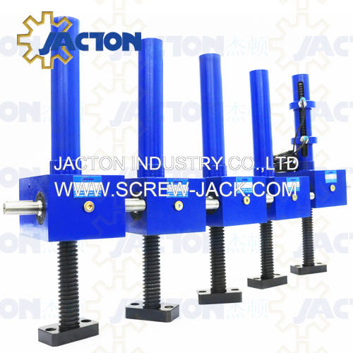 JTC10 12 вольт scew jacks шпиндель из нержавеющей стали с медной дорожной гайкой в качестве механизма подъема стола