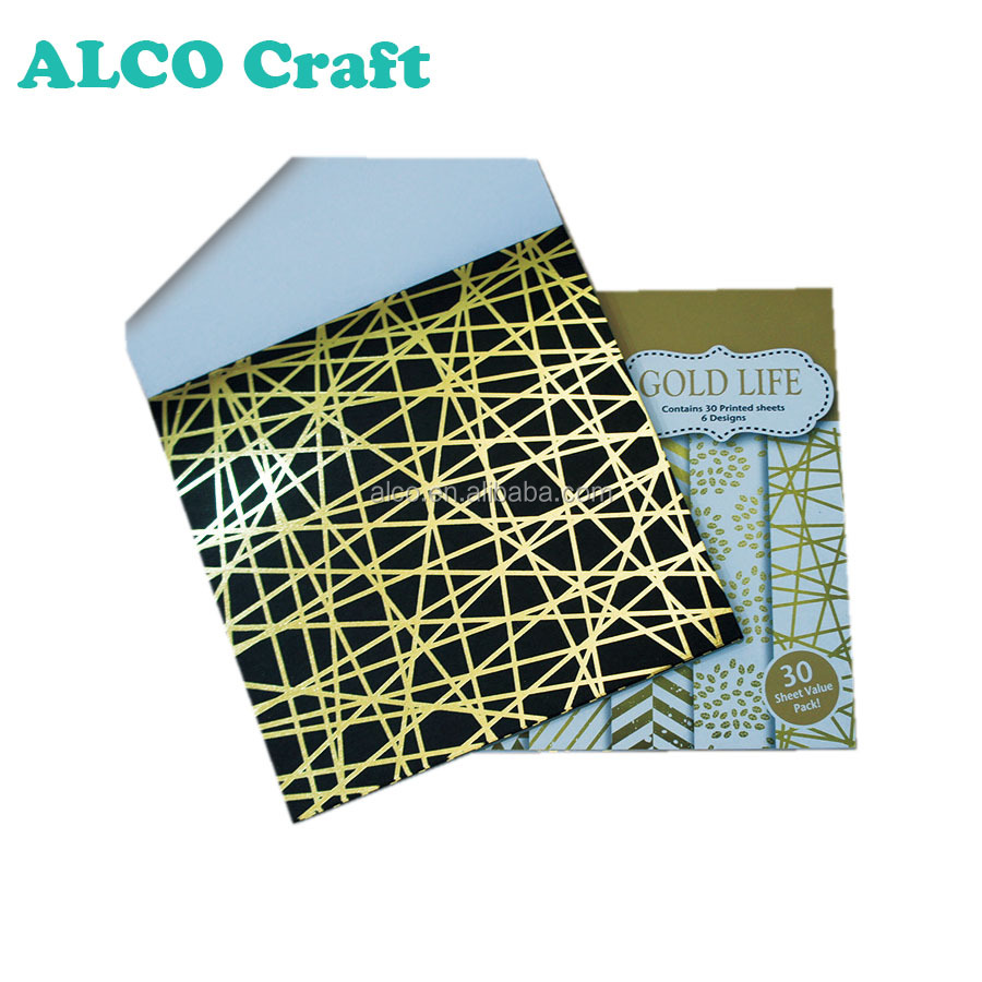 6x6 scrapbooking & paper crafts foil design printing paper decor
