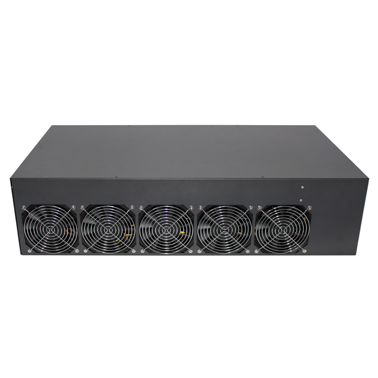 Новинка 2018, корпус сервера для майнинга bitoin miner 12 gpu, корпус для майнинга с вентилятором