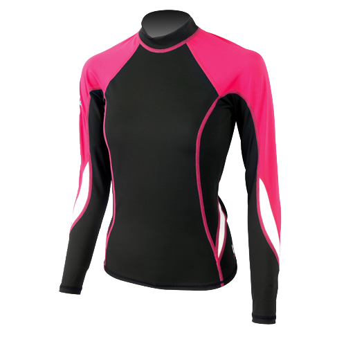 Пользовательские женщины с длинным рукавом bjj rash guard