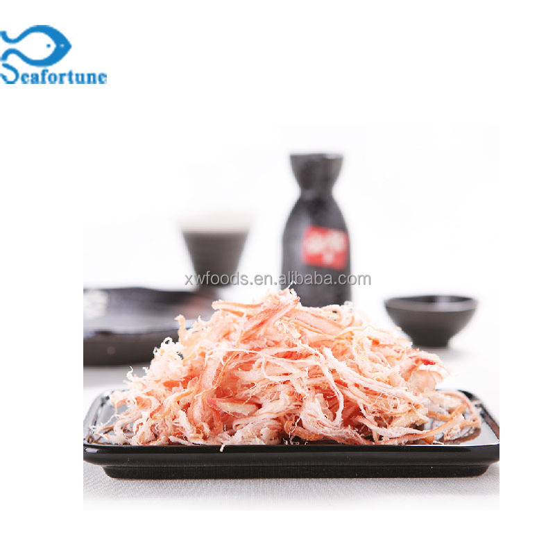 Сушеные полоски кальмара для морепродуктов, закуски