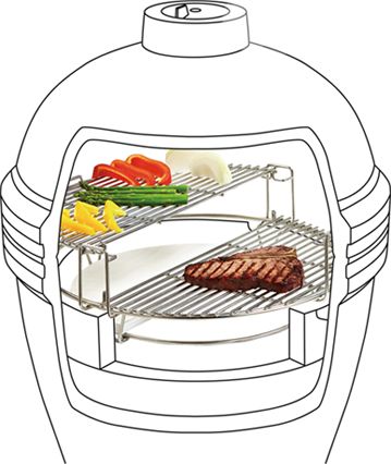 Оптовая продажа, крупный уличный барбекю-гриль kamado Mingyi на заказ, 22 дюйма