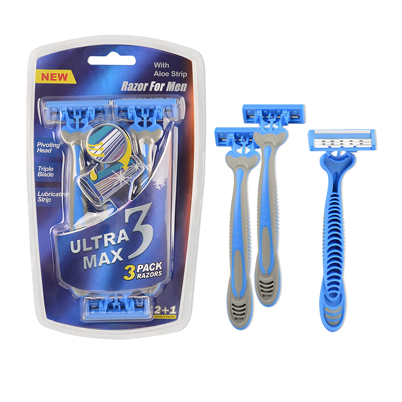 Горячая Распродажа, Мужская бритва с 3 лезвиями ultra max