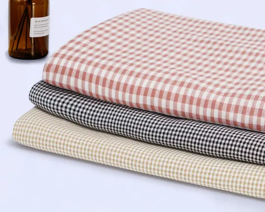 hot sale tartan cotton plaid fabric for school uniforms