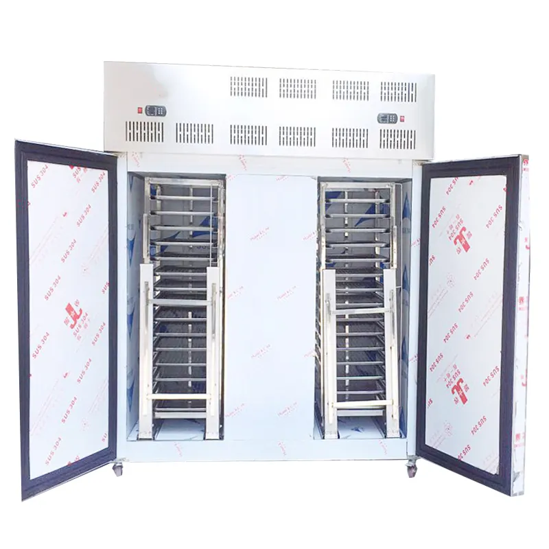 Double door big deep freezer commercial upright shock freezer blast machines