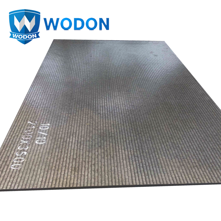 abrasion resistant high wear resistant plates wear chromium carbide overlay coated bimetallic welding wear plate