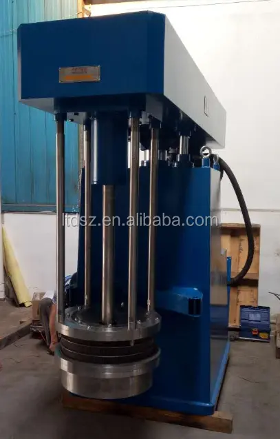 Bead Mill Price China Factory Low Price 100/200/500 Liters Capacity Hydraulic Lifting High Speed Basket Bead Mill For Paint Ink Pigment Dyes