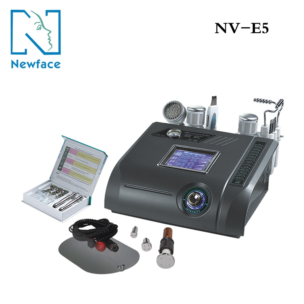 NV-E5 высокое качество 5 в 1 неигольная реальная пистолет для мезотерапии, оборудование для подтяжки кожи