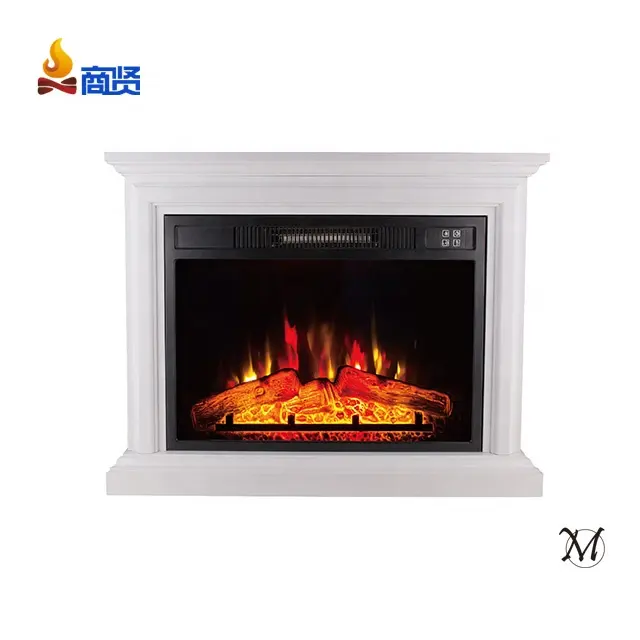 Insert Electric Fireplace Realist Flame Sound Heater Insert Remote Control Electric Fireplaces