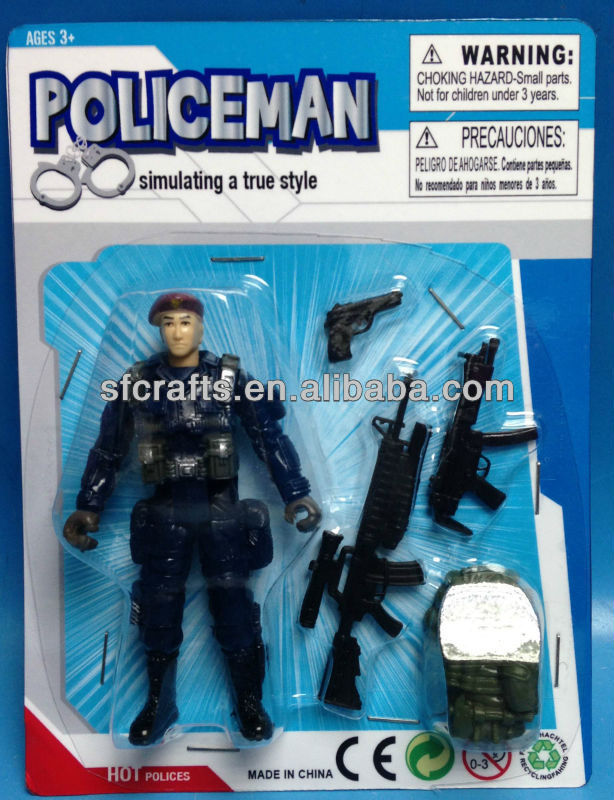 Military Action Figures Toys Set,police Toy Set