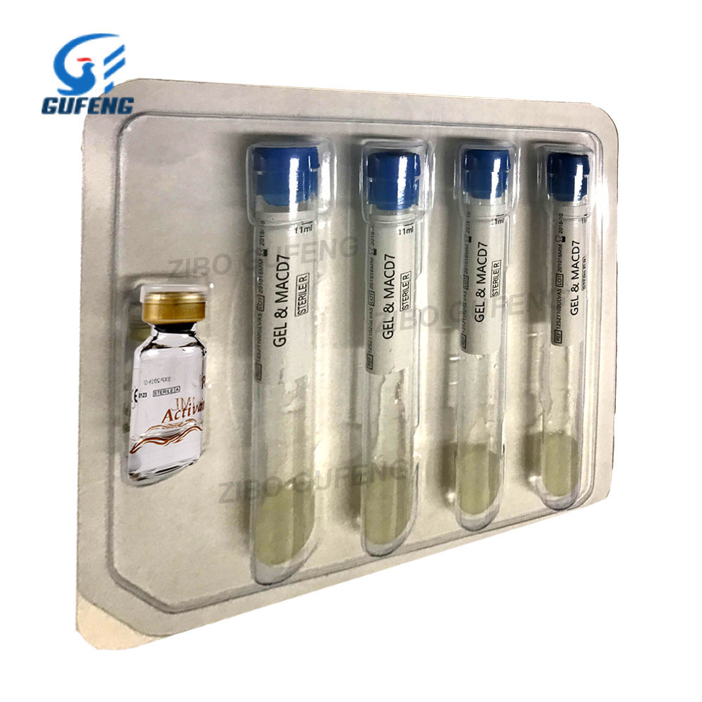 High-quality glass prp tubes centrifuge kit blood collection tube with CE PRP TUBE
