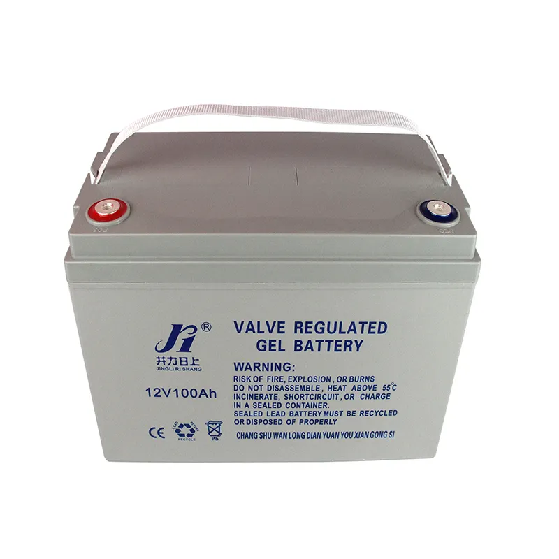 Maintenance free rechargeable electric car battery 12v 100AH with charger