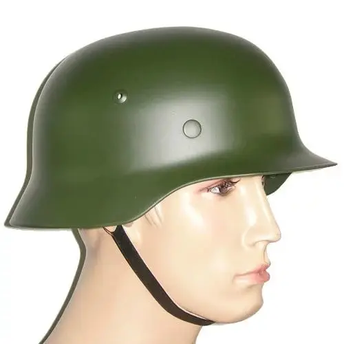 Military Green World War II Collection lovers Classic Colletction War Game Movies Motorcycle Rider German Elite M35 Steel Helmet