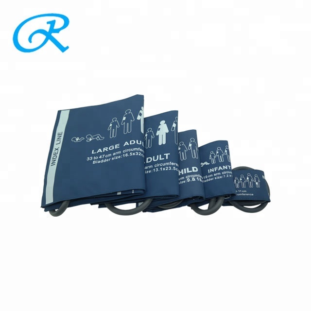 Многоразовые шланги Mindray/HP/Edan/Draeger/Siemens/Nihon Kohden с одной трубкой, Детские манжеты nibp