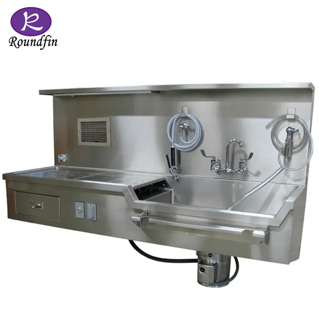ROUNDFIN embalming equipment and supplies washing embalming table