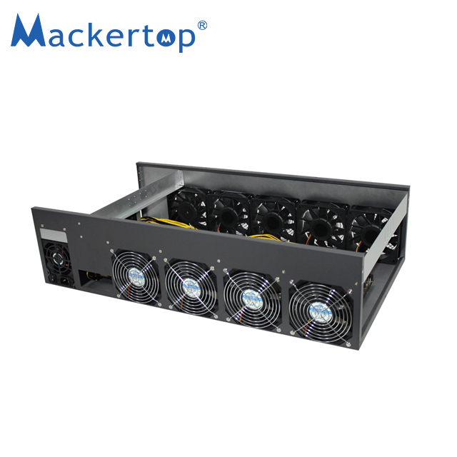 D12 корпус 12GPU ethereum mininig машина с ONDA B250 D12P-D3 прямая вставка GPU карты оборудование для майнинга