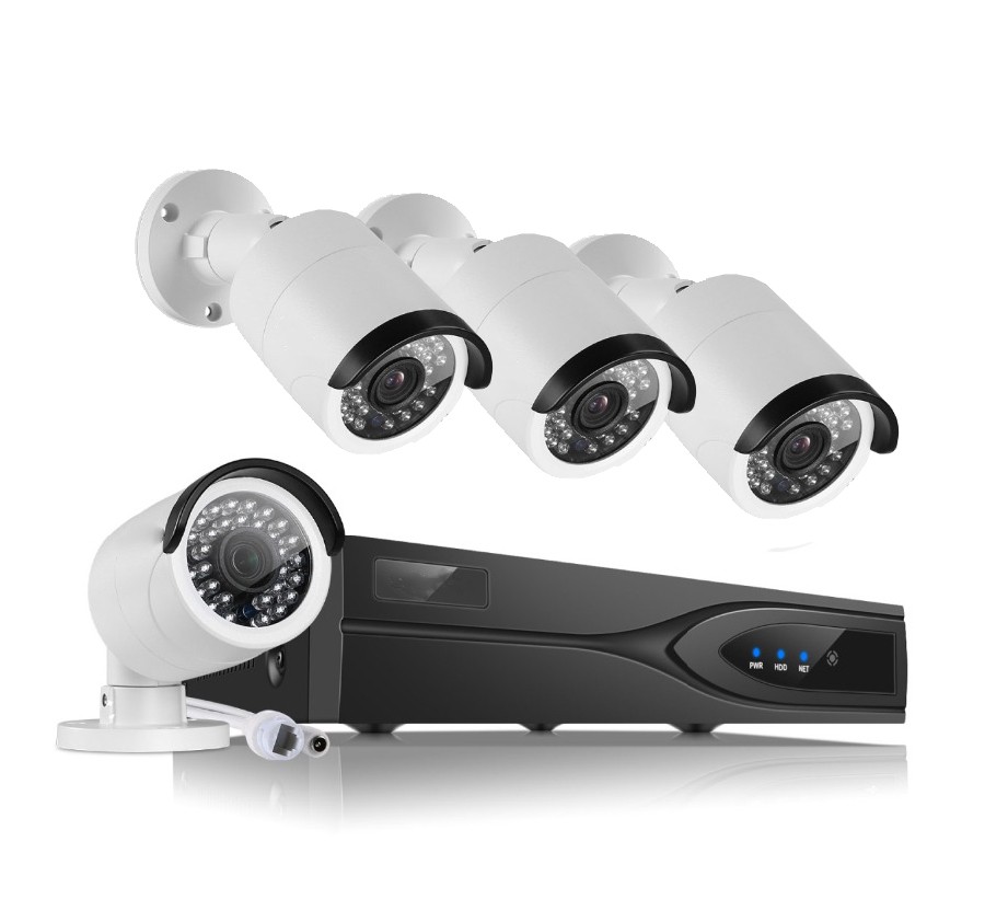 Hisilicon DSP Onvif2.4 P2P дешевая 4MP IP цилиндрическая камера безопасности для домашней безопасности