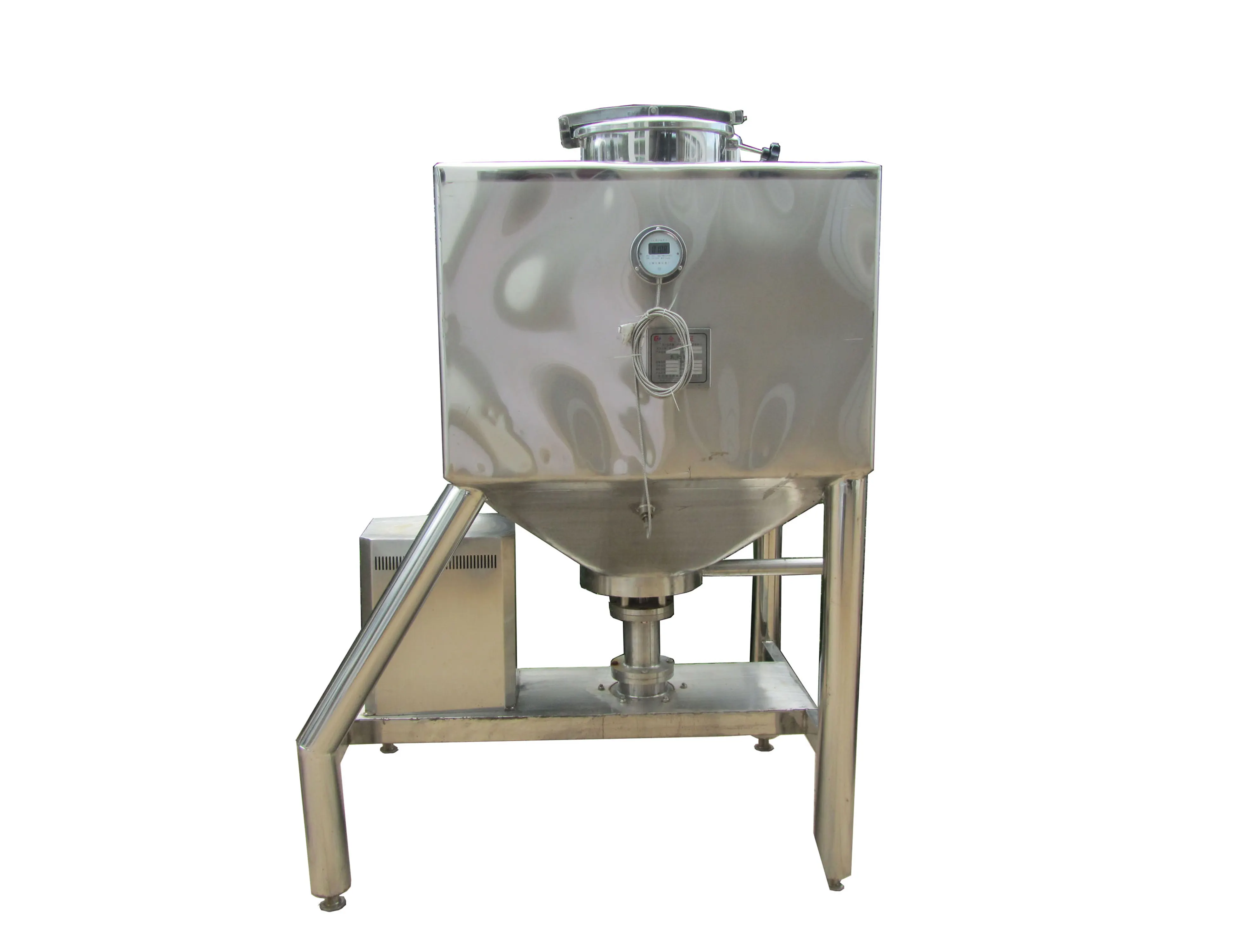 Food sanitary 600L high shear emulsification tank for milk powder