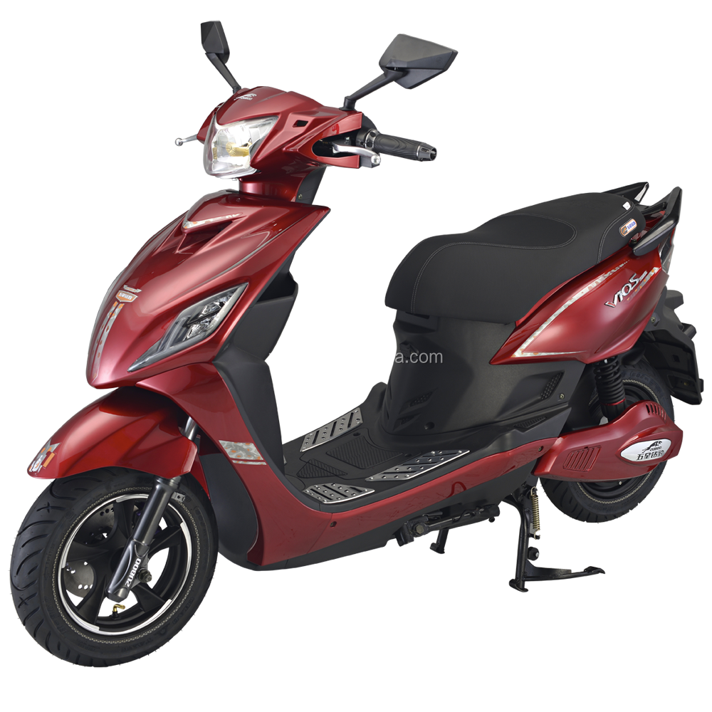 Модный электрический мотоцикл с большой мощностью 72V20AH 1000 Вт Батарея Взрослый гоночный мотоцикл