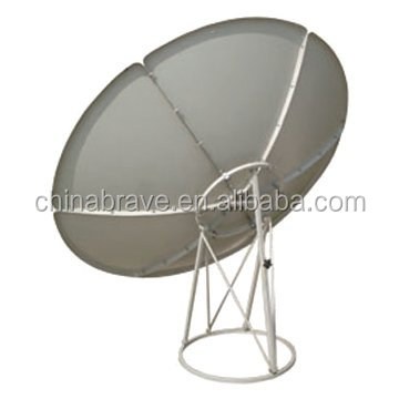 C/KU band 1,8 2,4 3 3,7 4 4,5 m 12 10 8 6 футов спутниковая тарелка/tv/wifi/car tv/3g/hdtv волоконно-стальная спутниковая антенна и приемник
