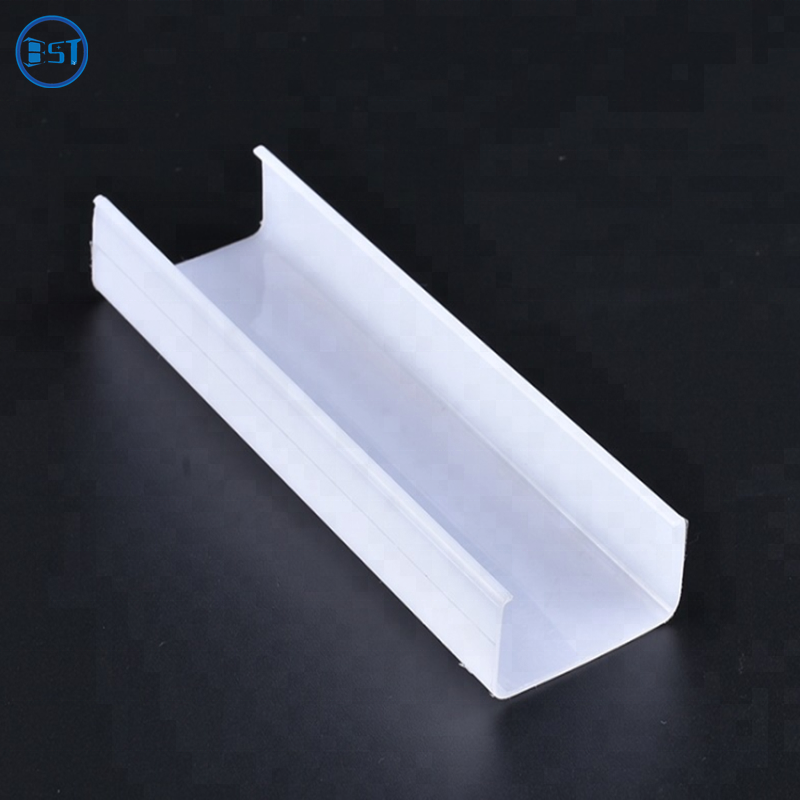 Экструзионная линейная Светодиодная лампа PC diffuser пластиковая крышка лампы