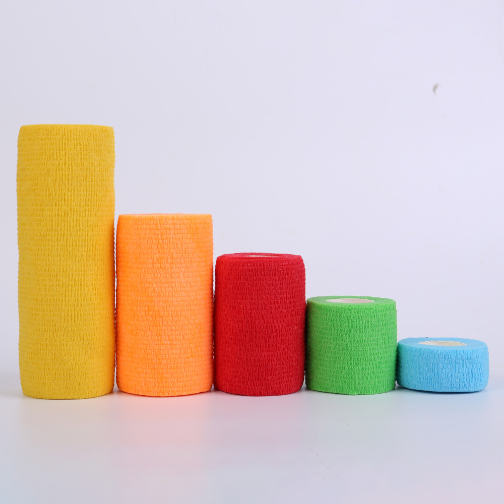 Hot Sale Non-woven Elastic Medical Cohesive Bandage coban