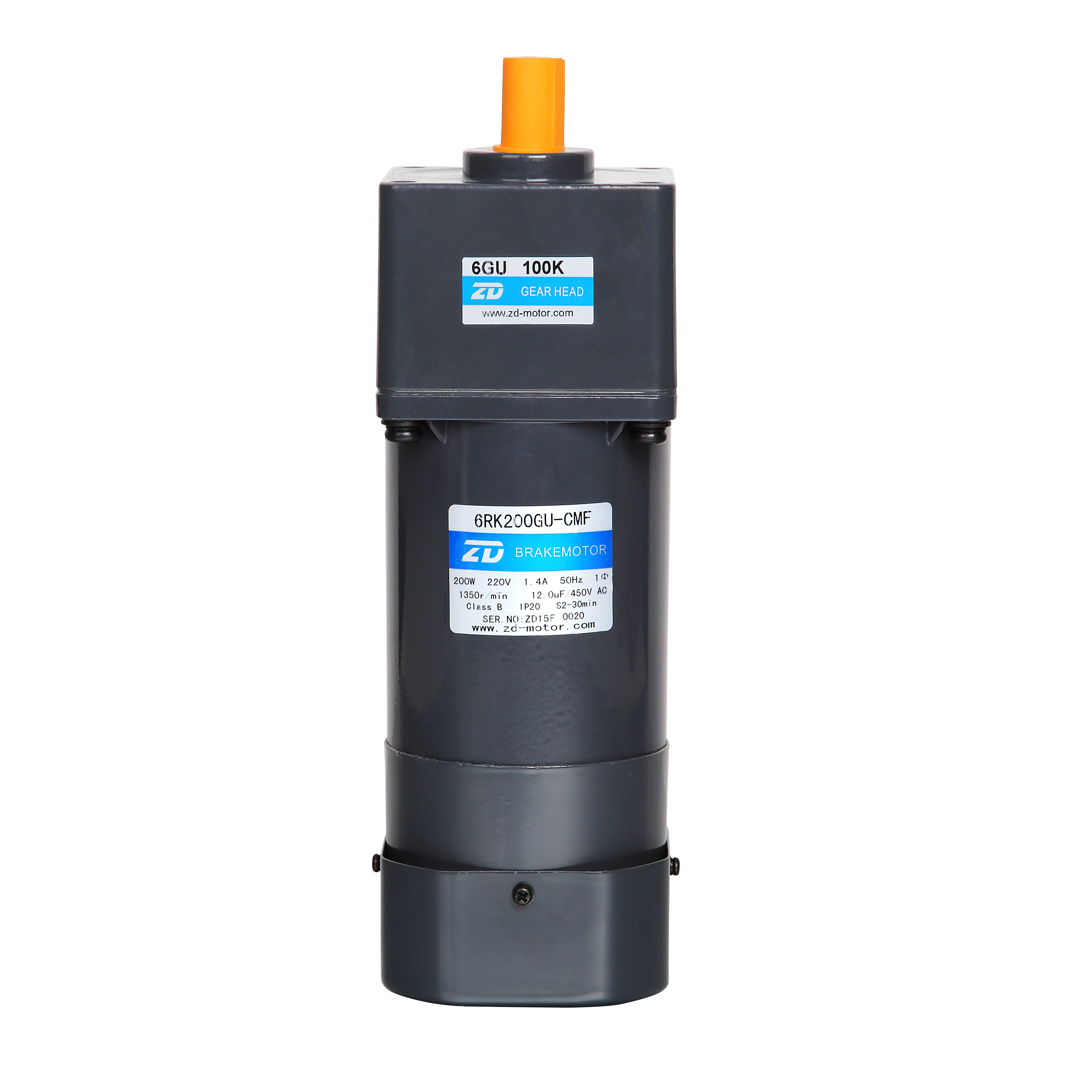 25 Вт, AC тормоз Gearmotor, AC индукционный двигатель