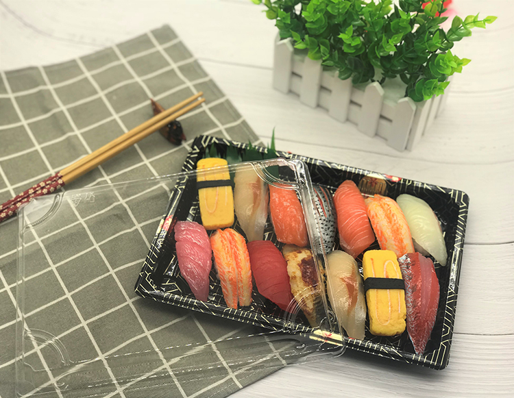 Hot selling products in alibaba Plastic Sushi Tray