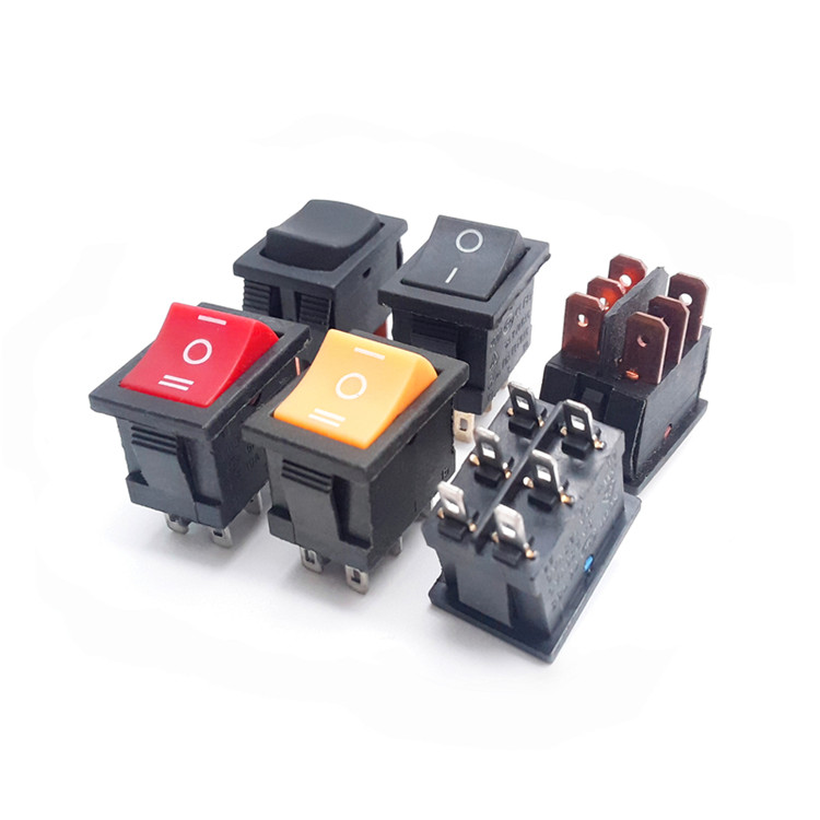 : Haifei 2way 3 way, 6 pins, kcd rs601 dpdt 250v кулисный переключатель t85 kcd1 106 кулисный переключатель