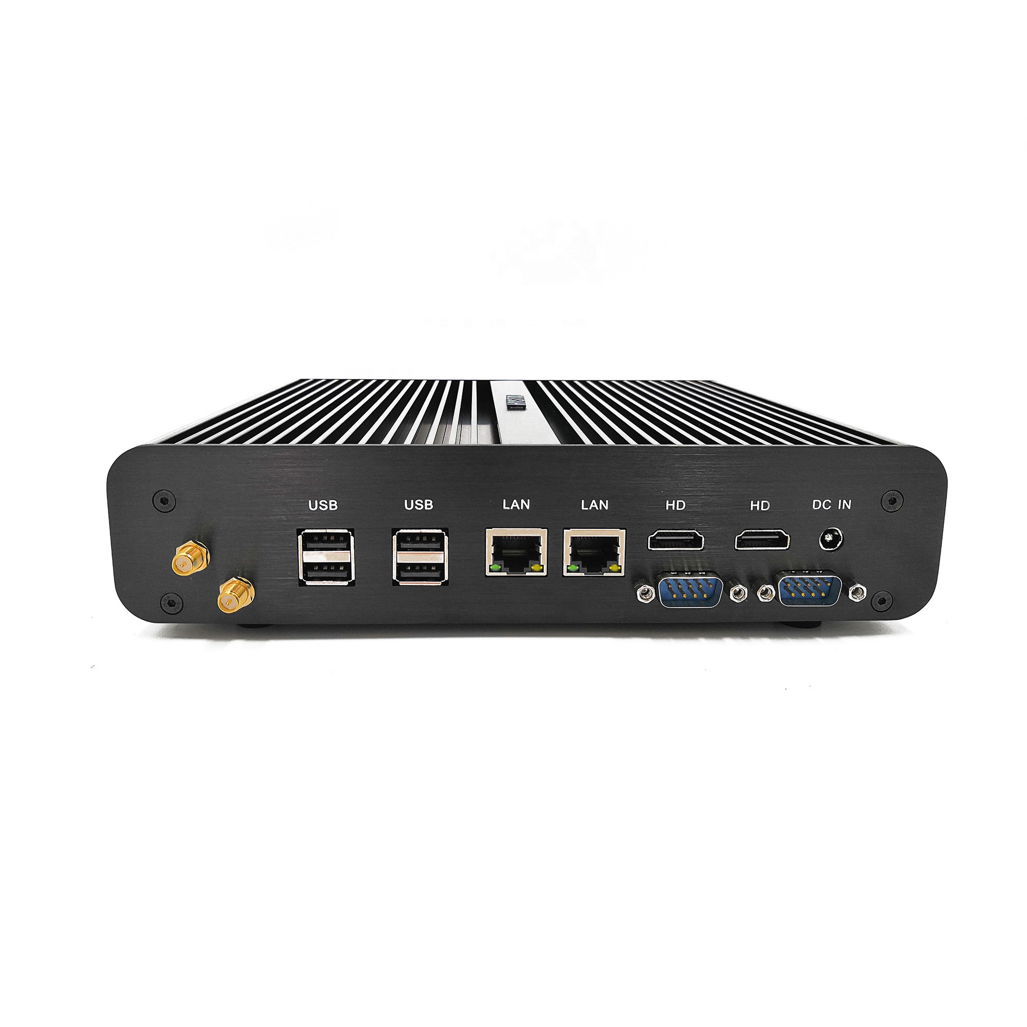 В наличии, CE FCC ROHS i7 5500u, безвентиляторный игровой мини-ПК win10 linux с 128g 256g 512g ssd ddr3 ram