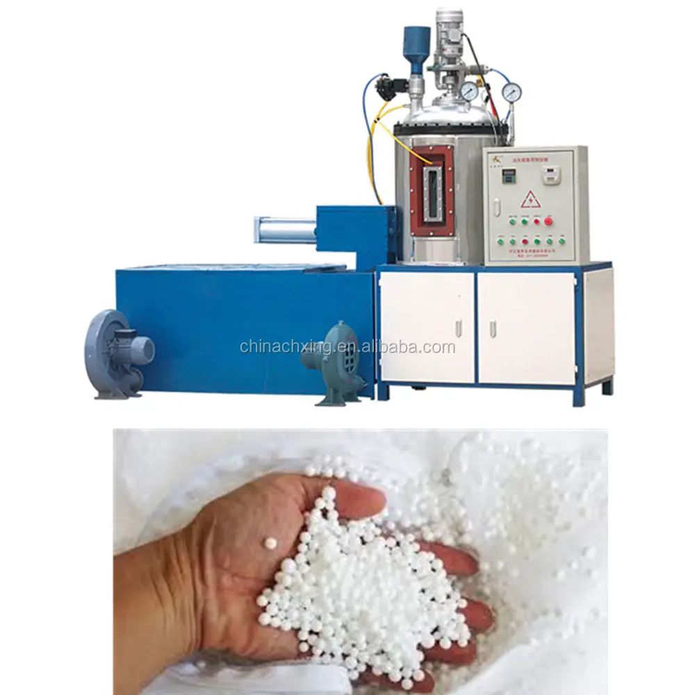 EPS pre-expander micro polystyrene beads filling machine
