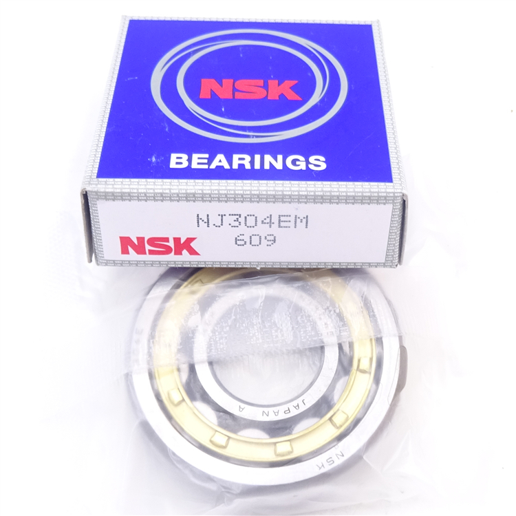 NSK оригинальный Латунный цилиндрический роликовый подшипник NJ304EM
