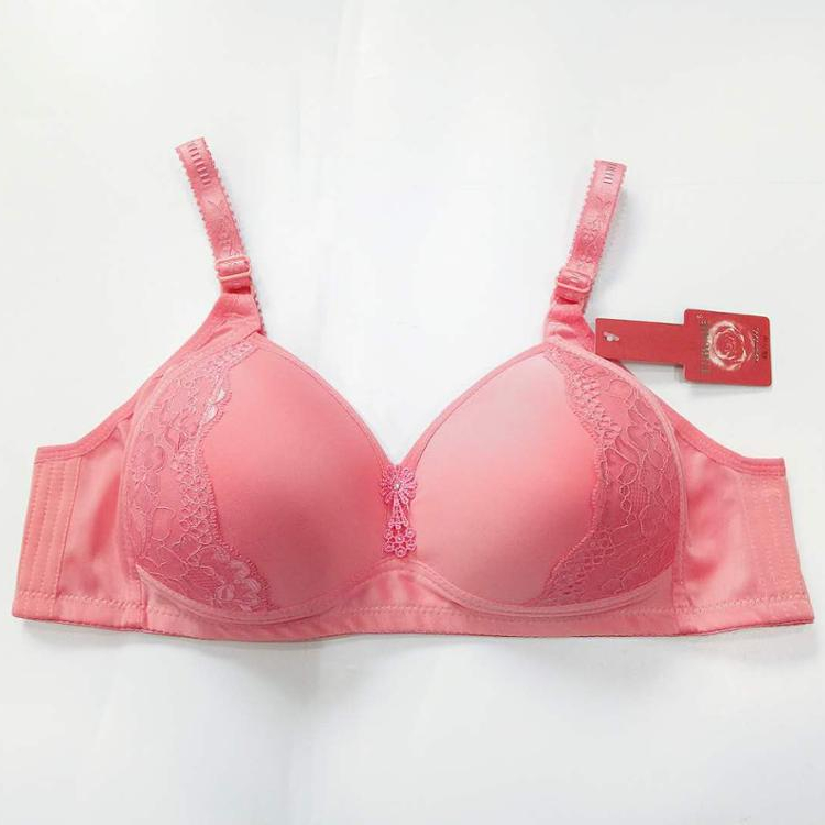 women underwear big bras plus size iron wireless bra cotton C cup lace bras