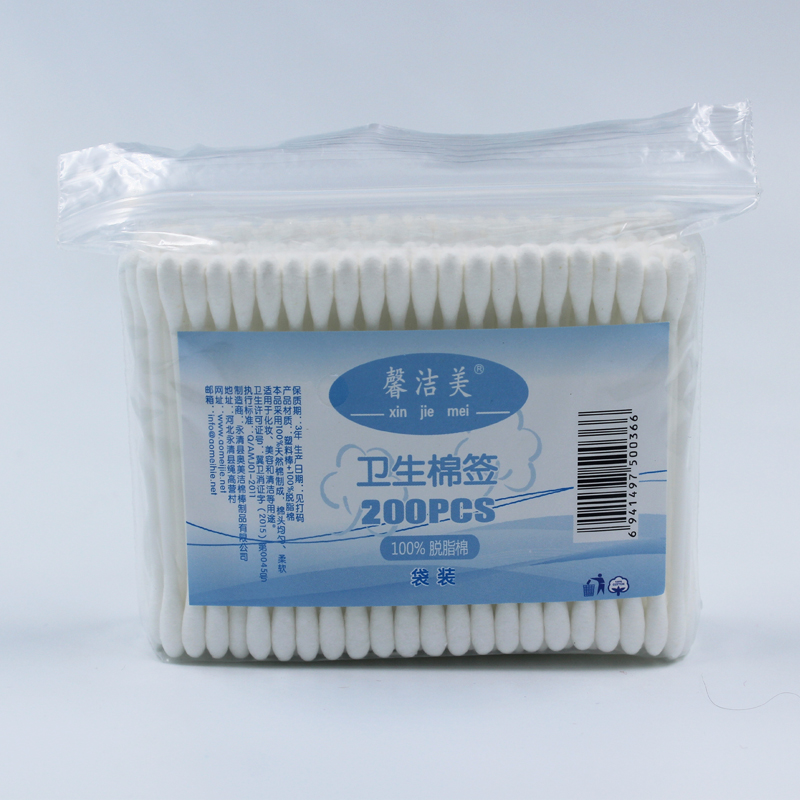 100 шт. из чистого хлопка qtips ватные тампоны ватным тампоном