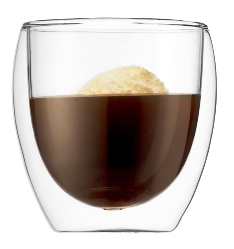 Best price3 oz 80ml double wall glass coffee cup
