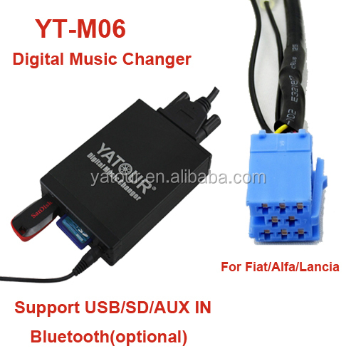 2015 Цифровая Музыкальная установка yatour для разъема fiat 8 pin