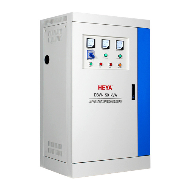 Однофазный DBW 50KVA--200KVA 220V 100% полностью автоматическая компенсация мощности автоматический стабилизатор напряжения