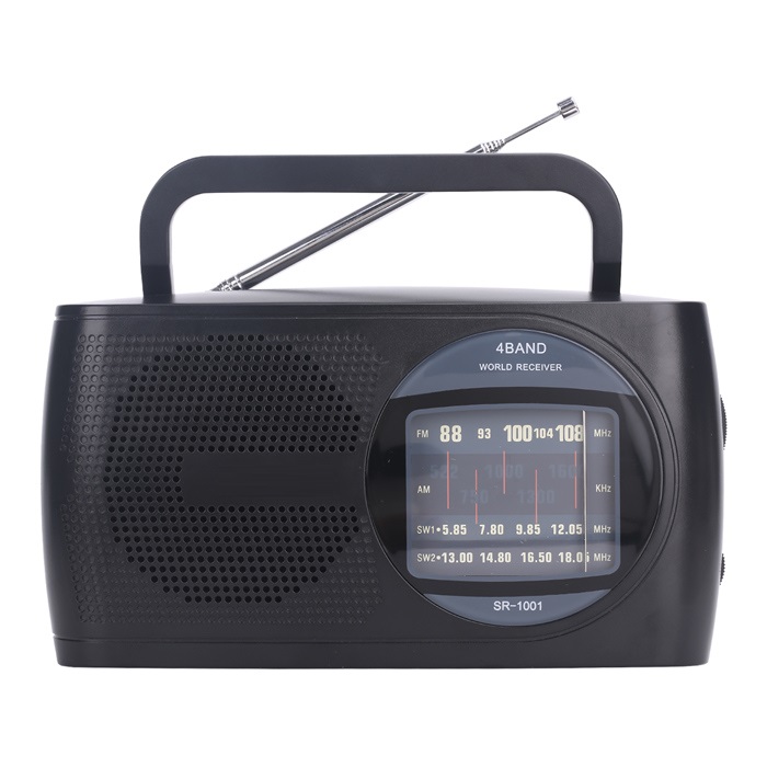 Горячая продажа оптом гигантский дом AM FM SW радио с металлической антенной и ручной настройки