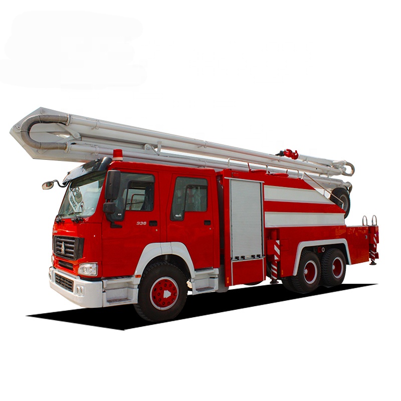 6*4 6000 liters Aerial Jetting Fire Trucks