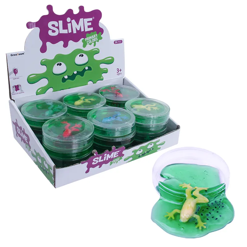Kids Toy Kids Toy EN71 Approved 45g Frog Spawn Slime Air Dry Slime Toy For Kids