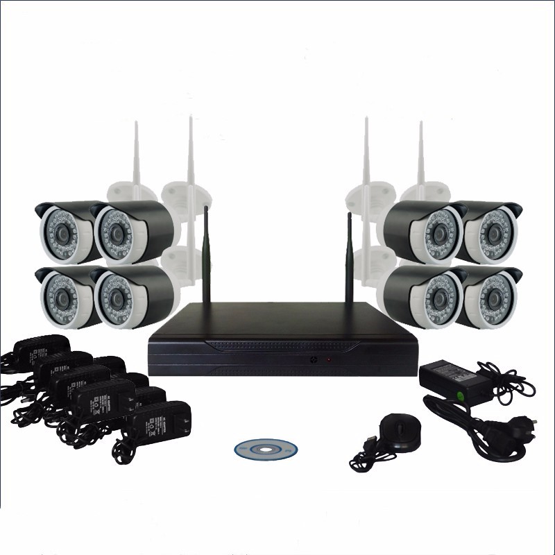 8 каналов 960P cctv camera set wireless camera system waterproof wireless mini camera