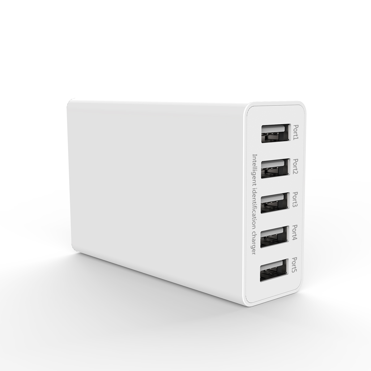 Интеллектуальное портативное настольное зарядное устройство usb с 5 портами, зарядная станция usb для всех мобильных телефонов и планшетов