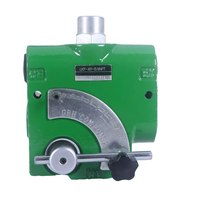 Variable Low and High Flow Control Valve Pressure