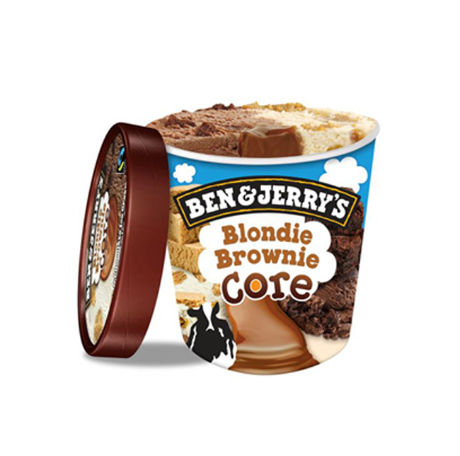 Ben & Jerrys BLONDIE BROWNIE