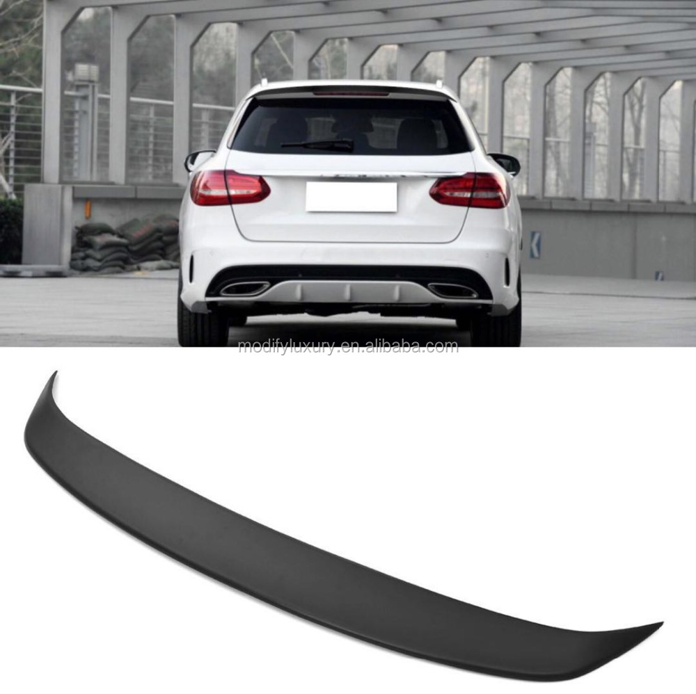15-18 S205 Стекловолоконный спойлер на крышу для Mercede s Ben z S205 C-Class Wagon
