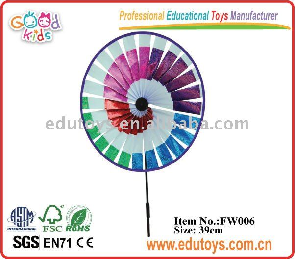2011 мода пластиковые высокое качество ветряная мельница игрушки edutoys
