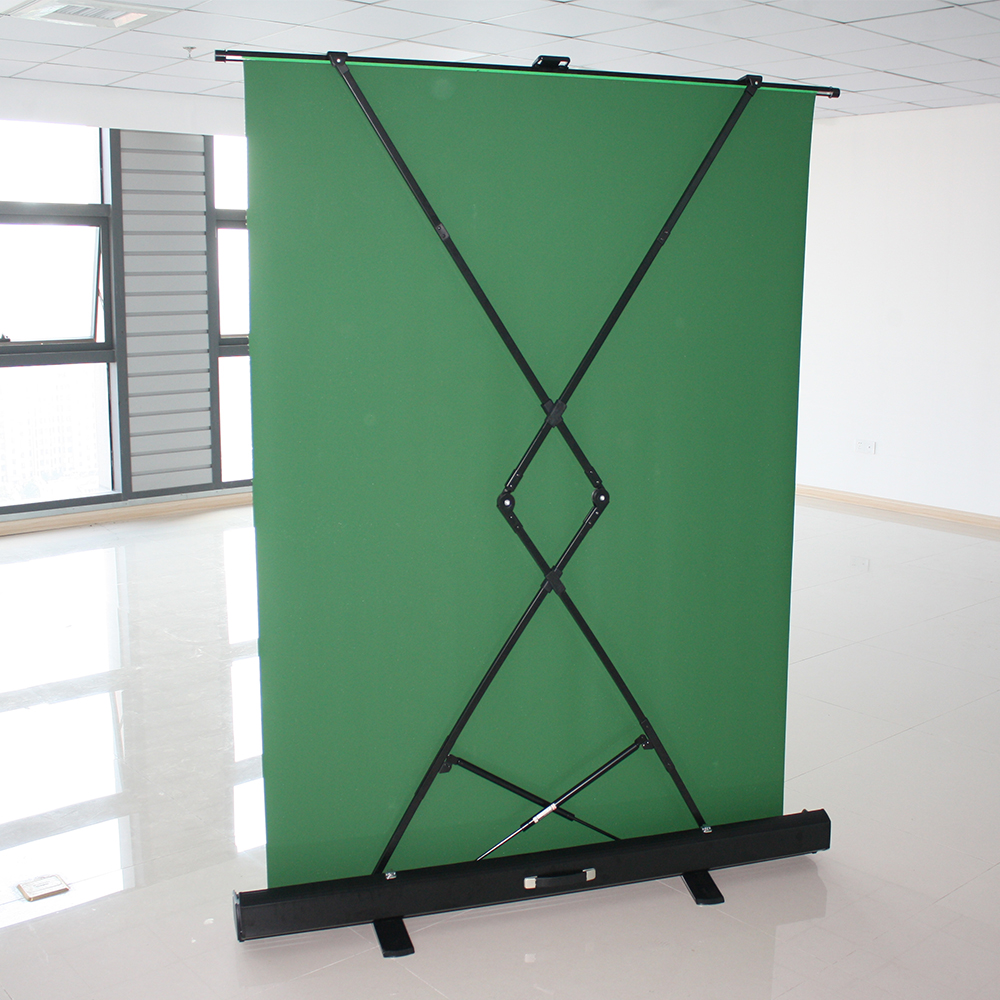 Portable Collapsible Crease Free Chroma Key Background Green Screen Backdrop