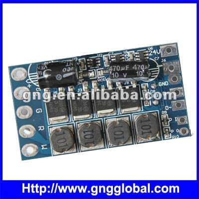 Постоянный ток RGBW 4 канала DMX Светодиодный драйвер; 4 канала dmx512 светодиодный драйвер