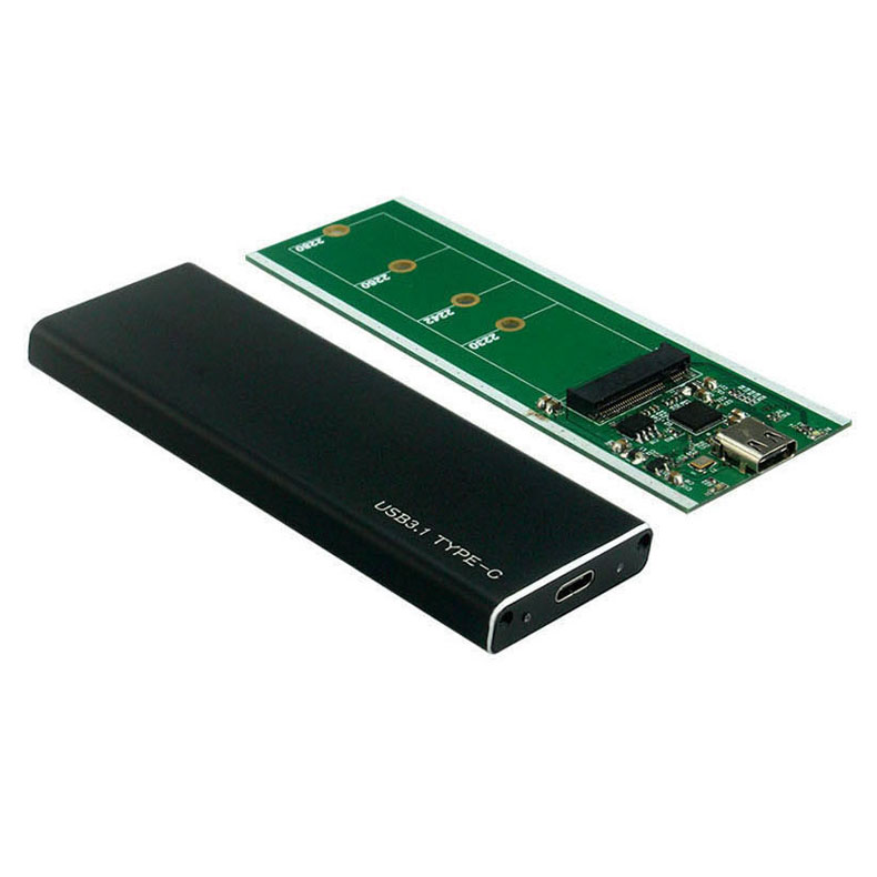 PCIE M.2 NVME EVO GEN3X4 SSD до USB3.1 10G Type-C корпус жесткого диска